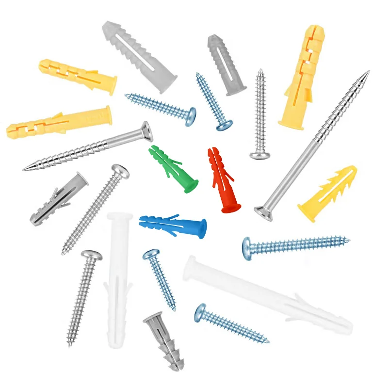Free Samples Plastic Screw Plugs Expand Nail Expansion Nail