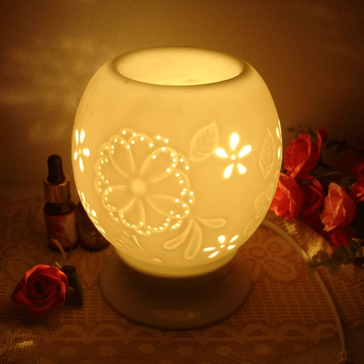 Hot Selling Ceramic Electric Plug in Scented Candle Warmer Wax Candle Warmer