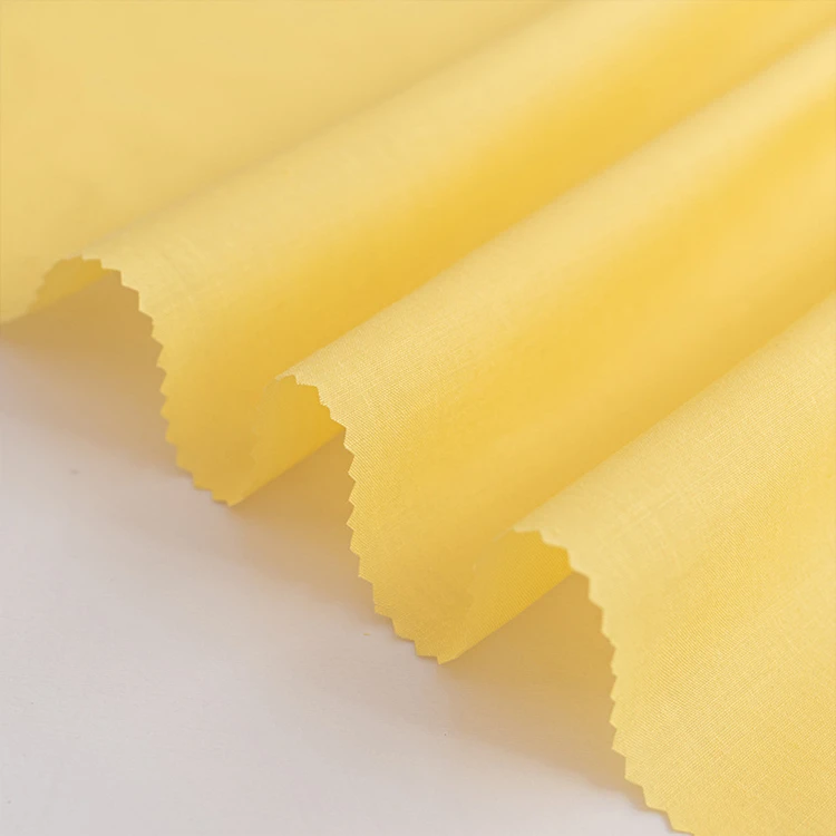Hot Selling 45S 65%Polyester 35%Cotton 108GSM 100*76 Poplin Readystock Fabric For Pocket Lining