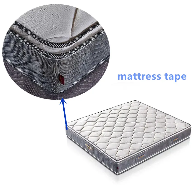 High quantity 40 mm home textile accessories trim knitting webbing jacquard ribbon tape woven twill mattress tapes