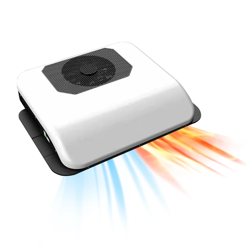 Roof air conditioner 12/24 volt air conditioner 12v/24v parking cooler and heater dc air conditioner for truck/rv/electric car