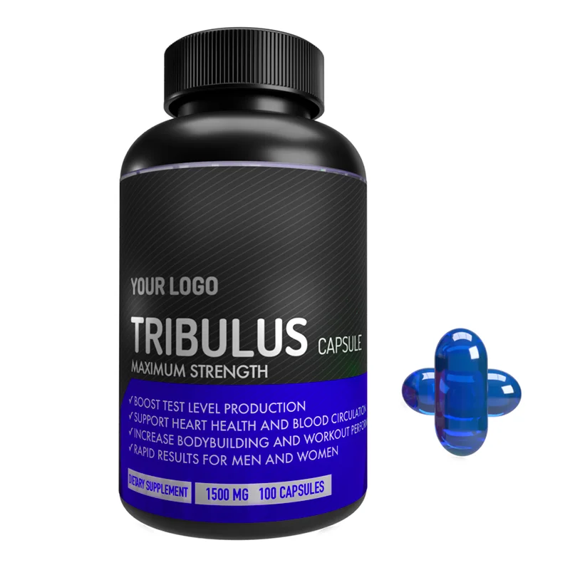 OEM Healthcare Supplements Men Enhancement Energy Test Booster Maca Tongkat ali Pills Tribulus Terrestris Capsules Tribulus