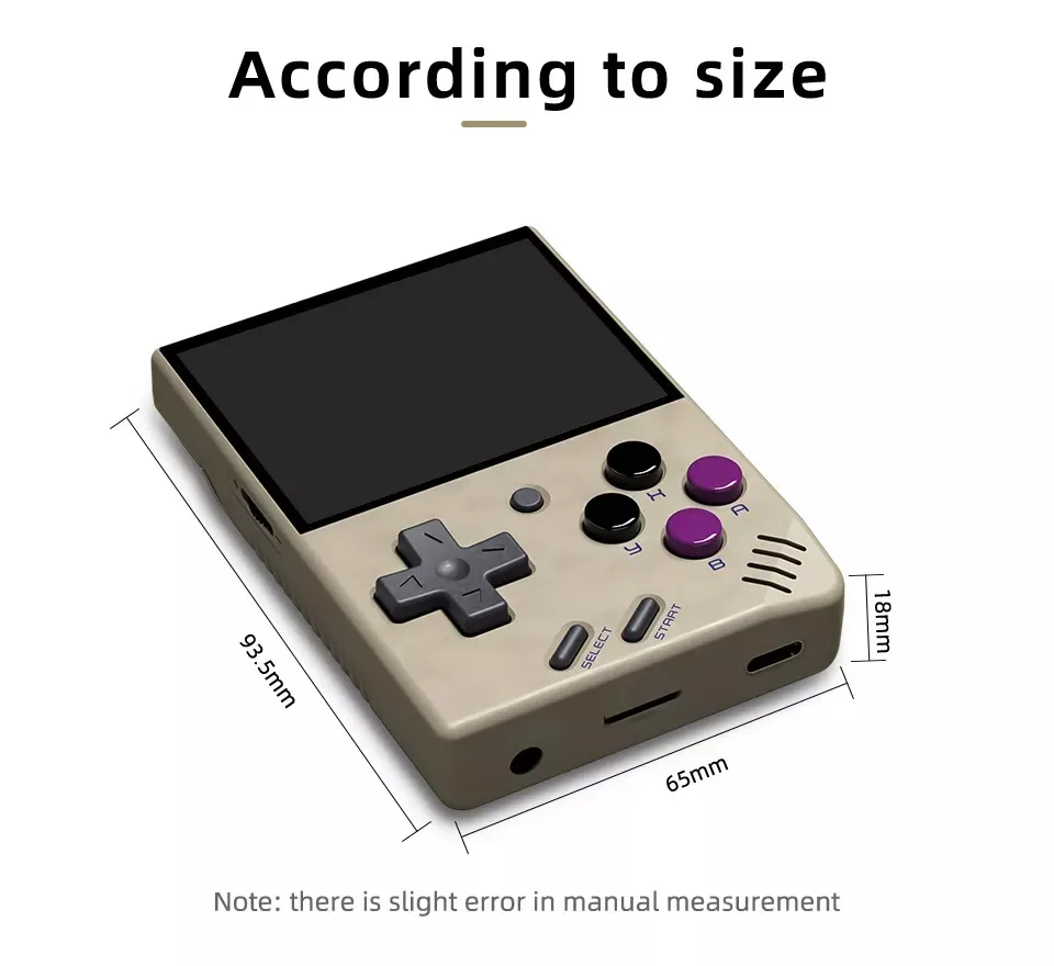 S Miyoo Retro Classic Handheld Game Console player Mini 2.8 inch IPS HD screen game emulator consola de juegos
