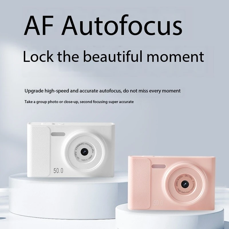 HD Kids Camera Student 1080P Clear Video Smart 4K Compact 2.4 inch HD IPS Screen Kids Digital Video Kids Mini Digital Camera