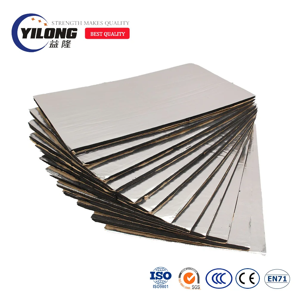 fire resistant chemical corss link foil xpe foam self-adhesive