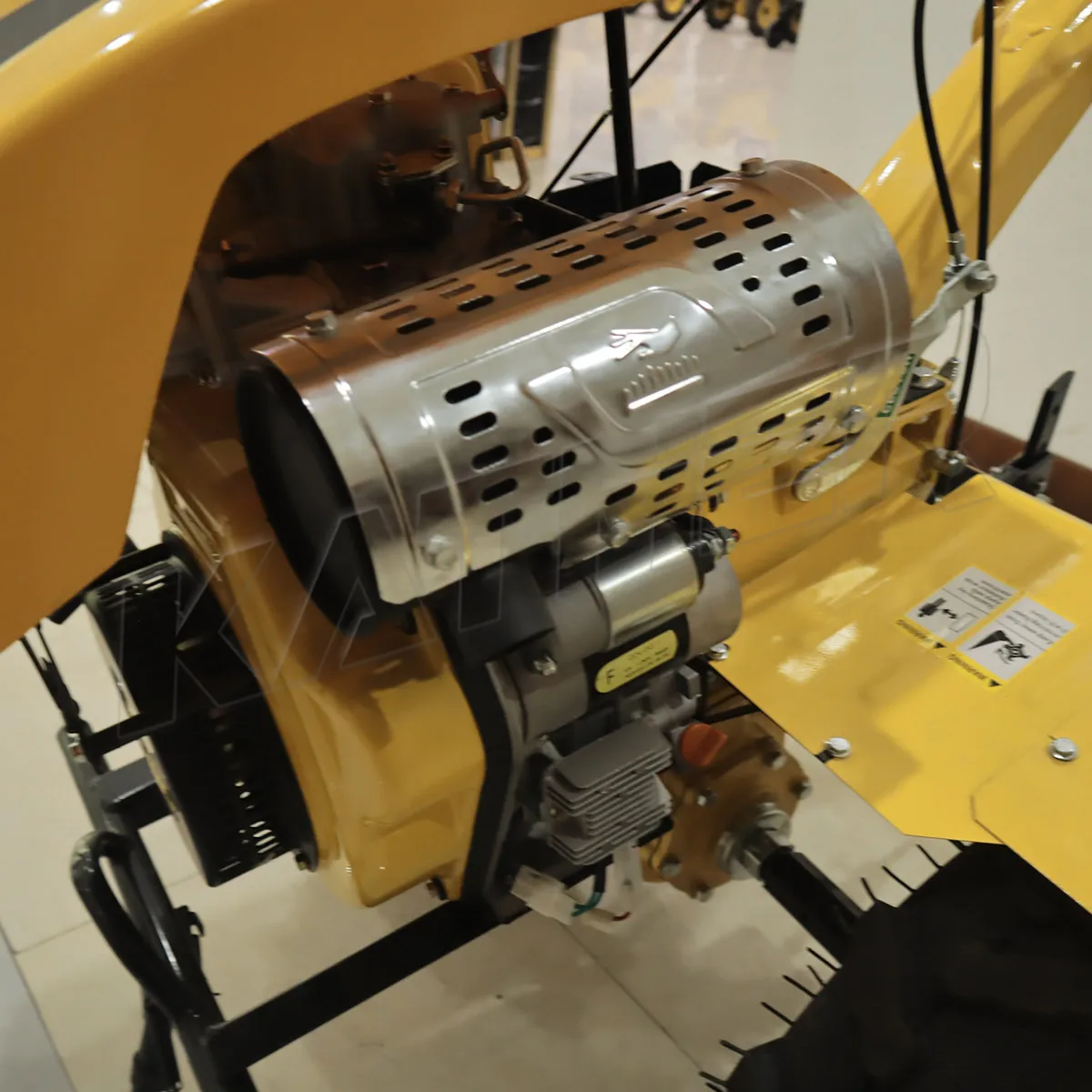 Hand Push Mini Garden Hand Micro Cultivator Rotary Gasoline Power Weeder 7hp 9hp 10hp Diesel Engine Mini Power Tiller Price