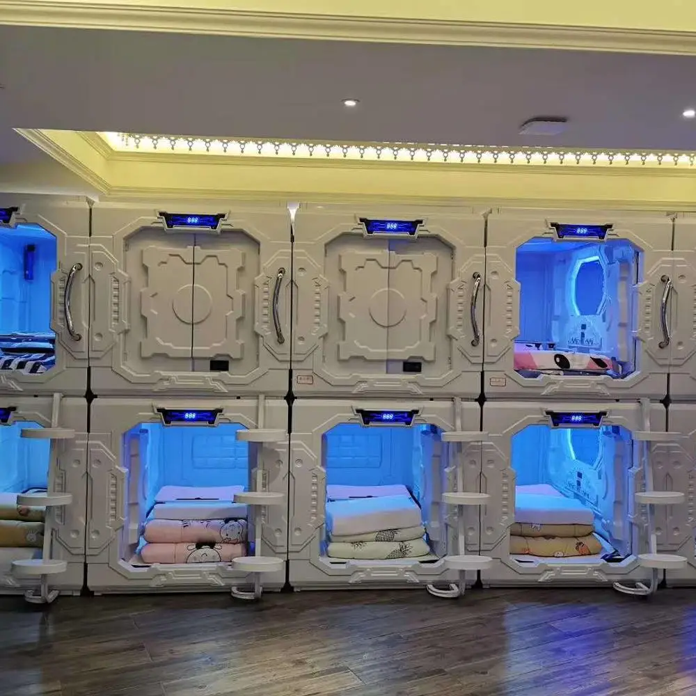 STARSDOVE Вакуумная формовка пластиковых капсул для отеля/современный стиль Вертикальный Ящик для сна/капсула для сна