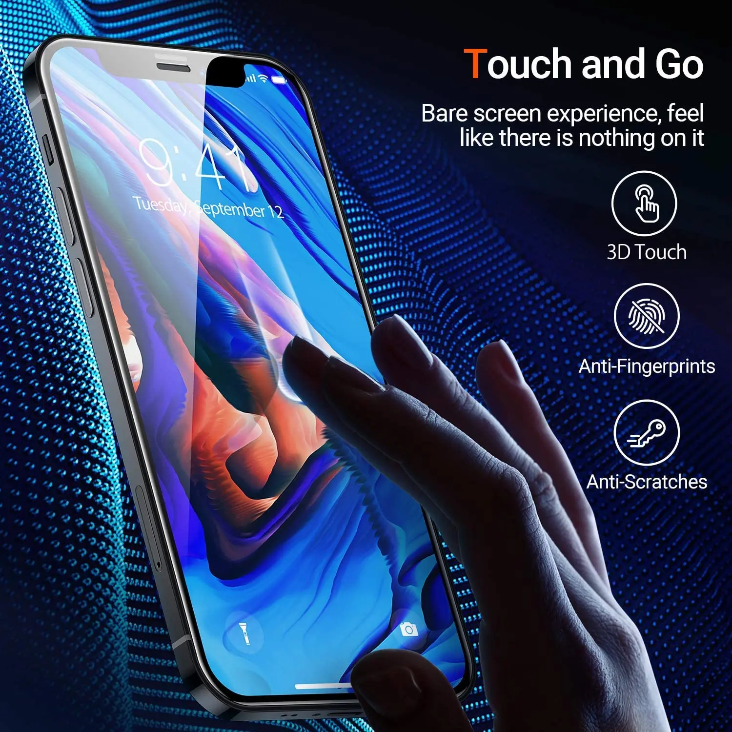  Защита экрана для iPhone 12 pro max 2.5D 9H закаленное стекло iP 11 защита с полным покрытием Закаленные стекла сотового