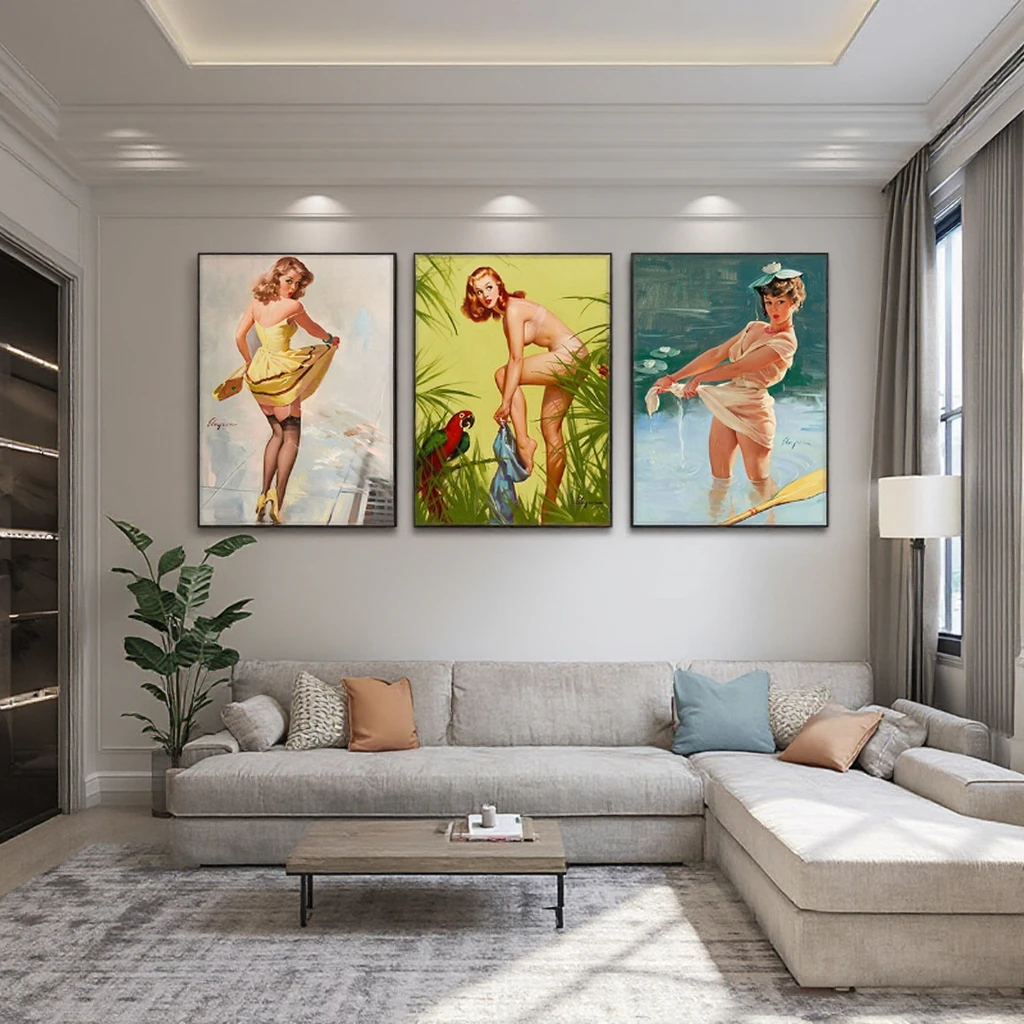 Modern Wall Art Paintings Sexy Girl Paint By Numbers Pictures By Numbers for Adults DIY Home Decor Drawing On Canvas Art Gift