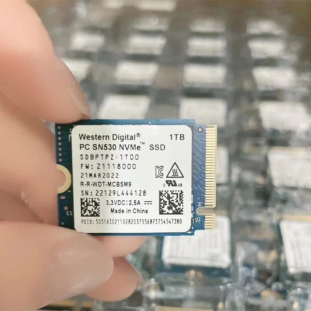 Для WD SN740 2 ТБ 1 512 ГБ M.2 SSD 2230 NVMe PCIe Gen 4x4 для Microsoft Surface ProX Laptop 3 Steam