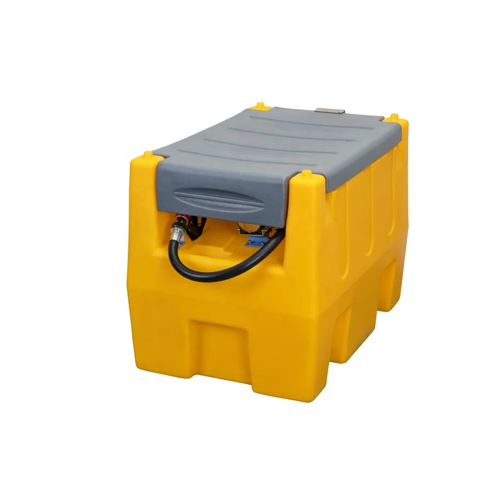 Высококачественный Полиэтиленовый Бак 400л для транспортировки дизельного топлива оснащенный блоком Перекачки Топлива