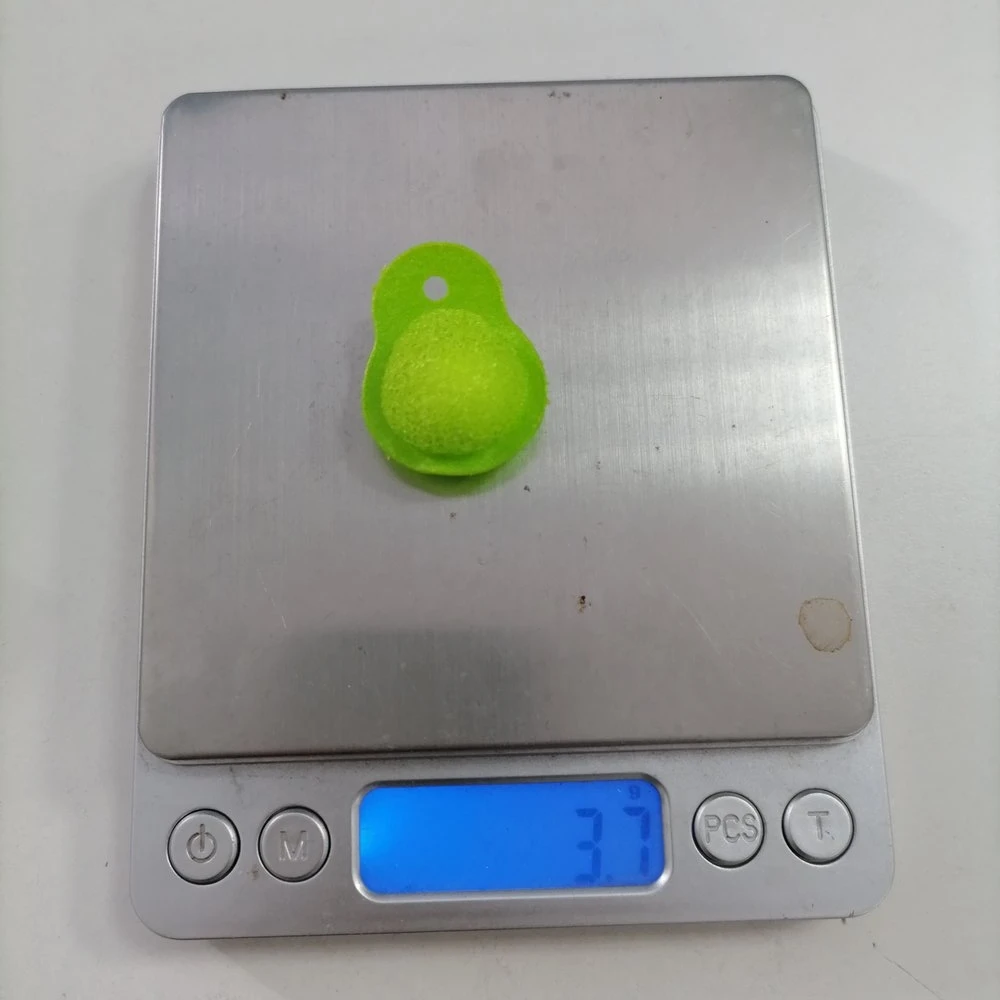 Customized Pea Pods Bottle Scrubber Ball Cleaner Bean-Shaped Bottle Cleaning Sponge