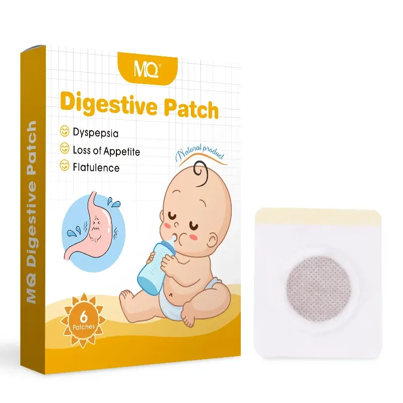 Personal Care Product baby kids Digestive Patch Chinese herbal regulate spleen stomach Digestive Patch  6pcs\box