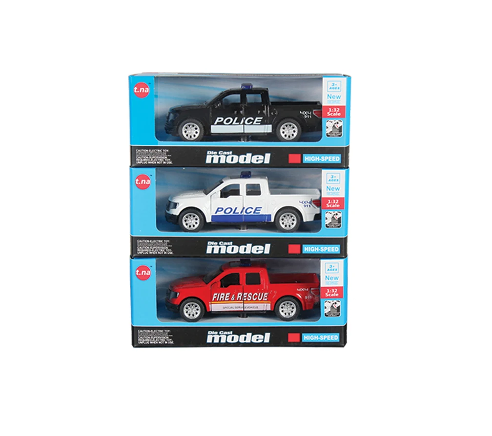 Diecast Car Pull Back Car Toys Open Door Mini Car For Kids Truck Model Toy Diecast Excavator Model