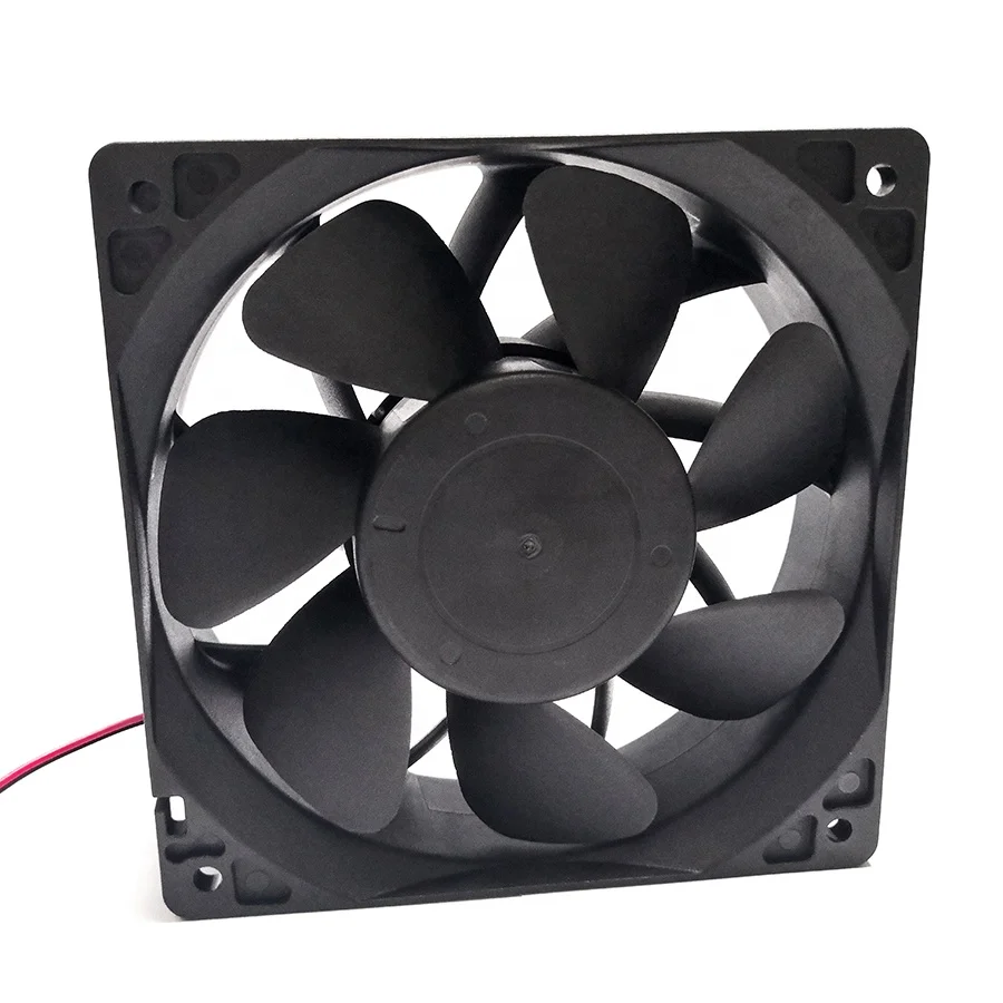 Custom Industrial Computer Rack Mount Electrical Panel 120x120x38mm DC Cooling Fan