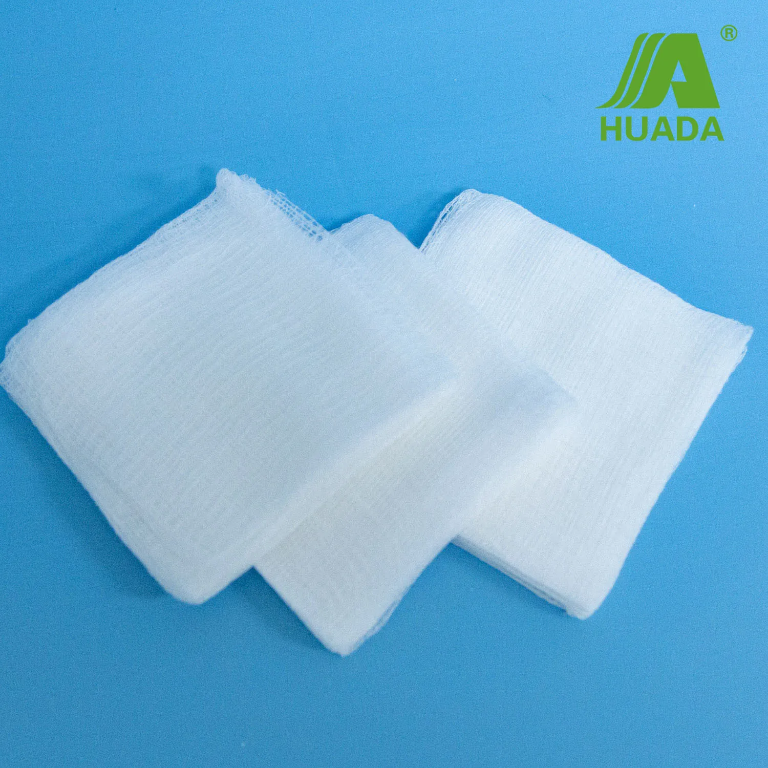 China Supplier best selling sterile medical x-ray detectable thread gauze swab with folded, 10cm x 10cm-12ply mesh 19*15