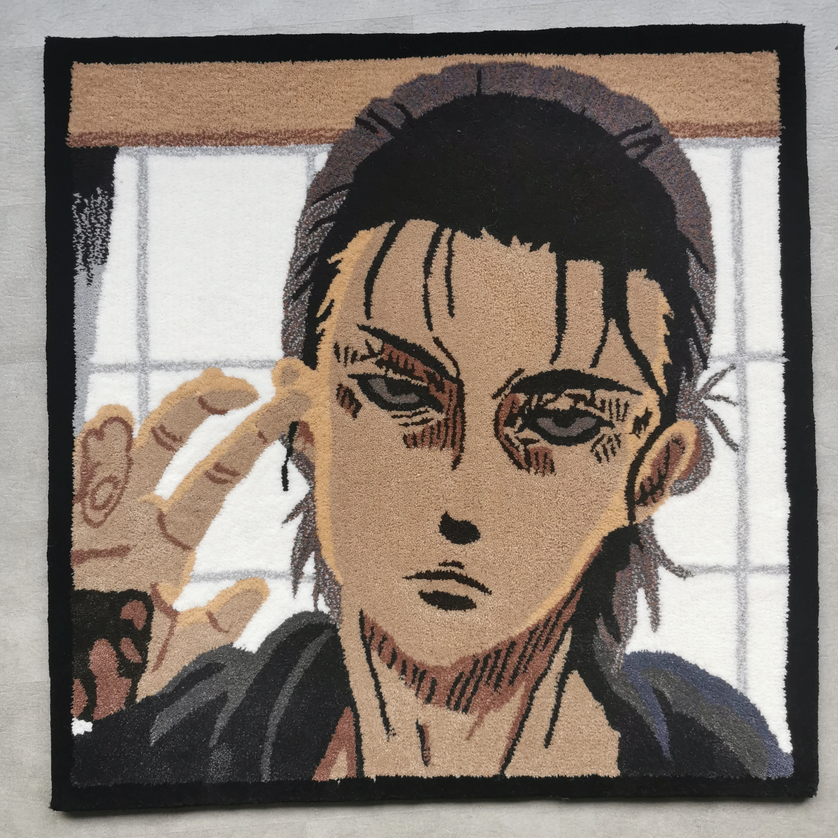 Небольшой ковер на заказ с изображением рассекающего демонов коврик для спальни высеченный ковер с изображением животных ручной работы коврик напольный коврик Пользовательские Коврики аниме