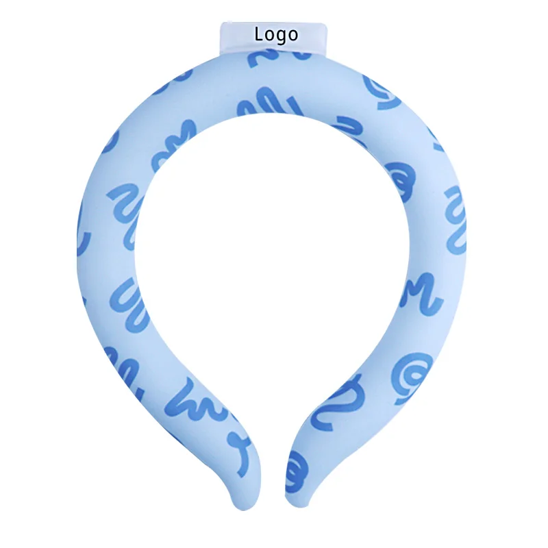 Premium Medium Tube Type TPU Summer Heat Flashes Self Cooling Ice Neck Band anti mosquito