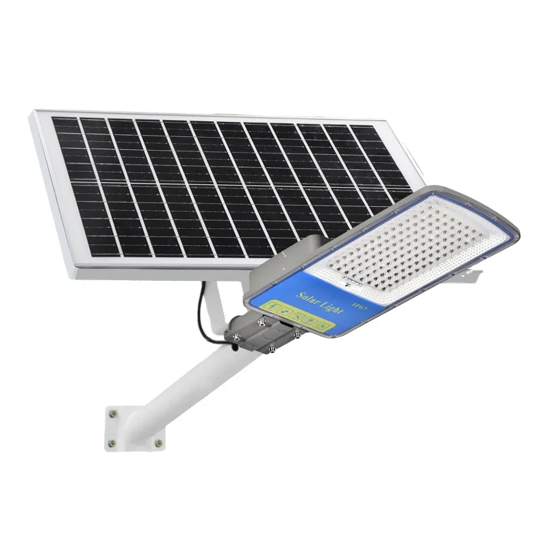 3A 100W 200W 300W solar light waterproof and lightning protection split remote control solar street light