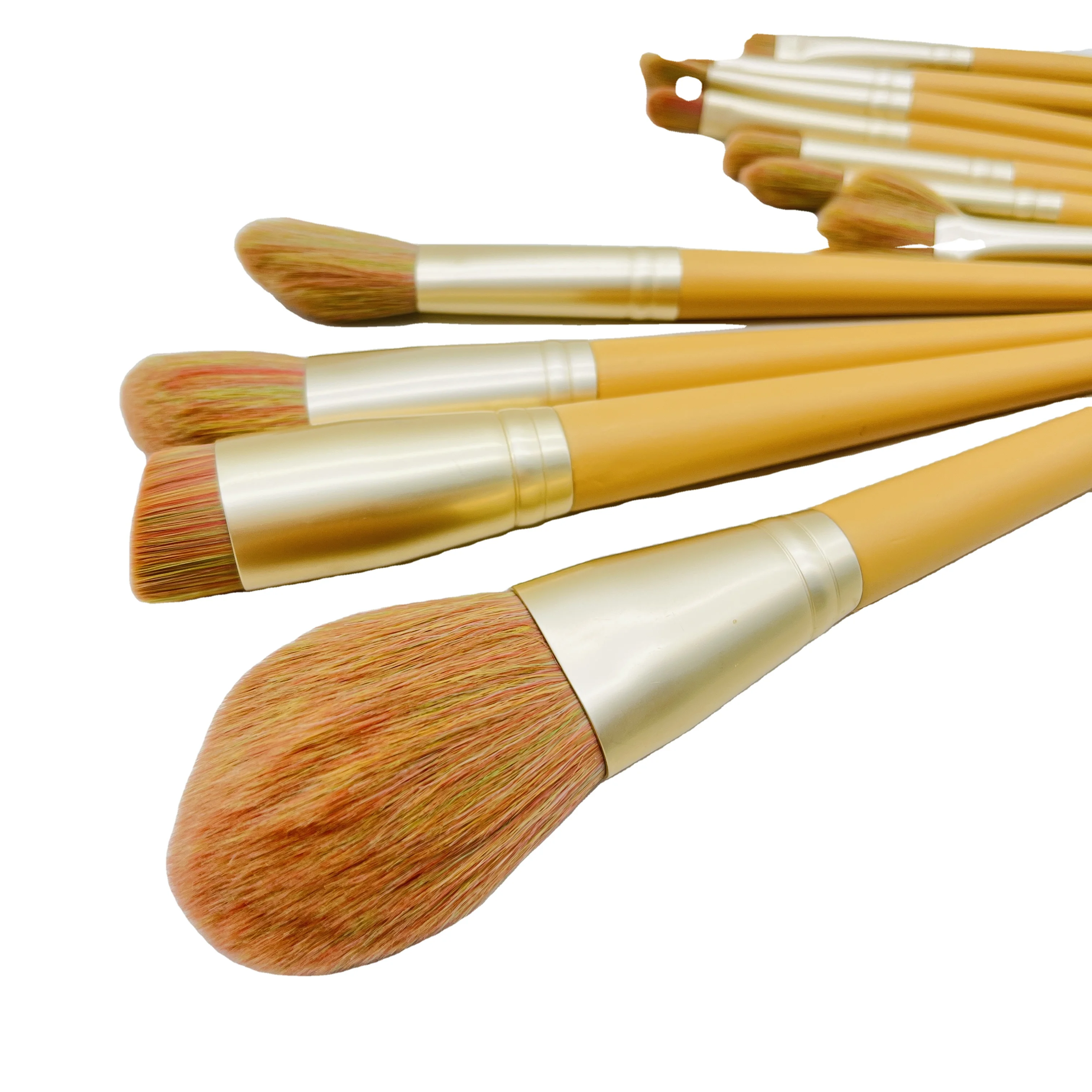Custom wholesaler Professional Synthetic Hair Single brushes Private label Makeup Brush set