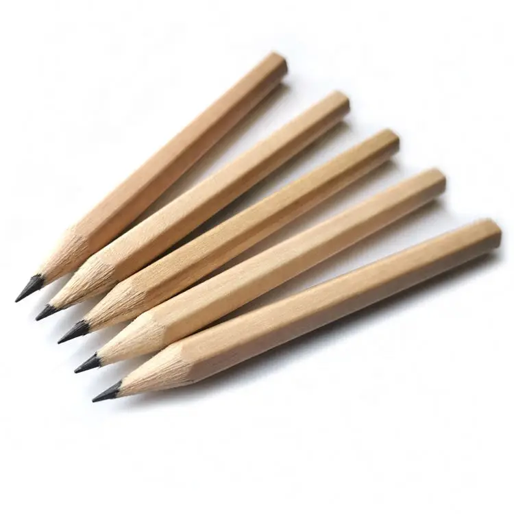 2023 Promotional Wood Golf Pencil Bulk  Cheap Mini Soft Wood  Pocket Portable Custom Logo Printing 10cm Short for golf sports