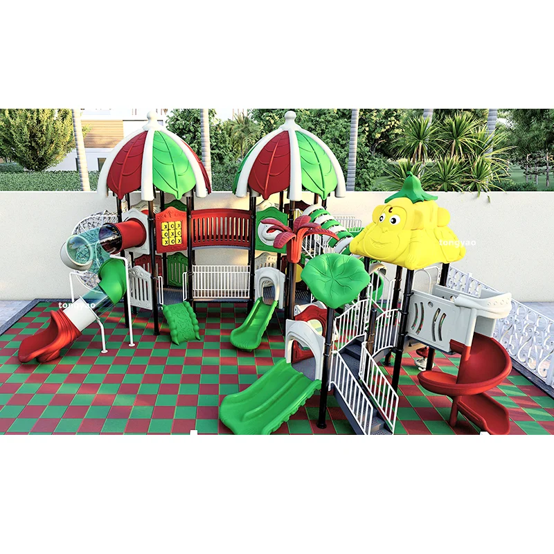 kids outdoor playground equipment slider for kids
