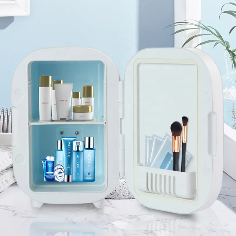 
New 8L Small Portable Cosmetic Skincare Refrigerators Makeup Mini Fridge 