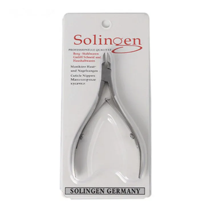 Professional Stainless Steel Cuticle Nipper Remover Scissors Finger Care Manicure Nail Clipper