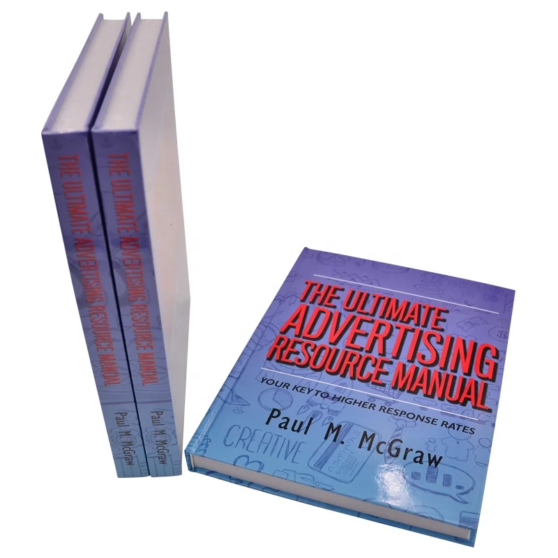 GIGO Company Perfect Book Binding Decorative Art Paper Hardcover Printing Service