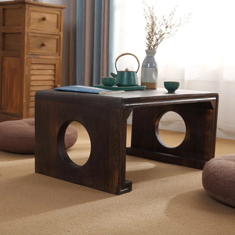 
Modern and simple paulownia wood folding table 