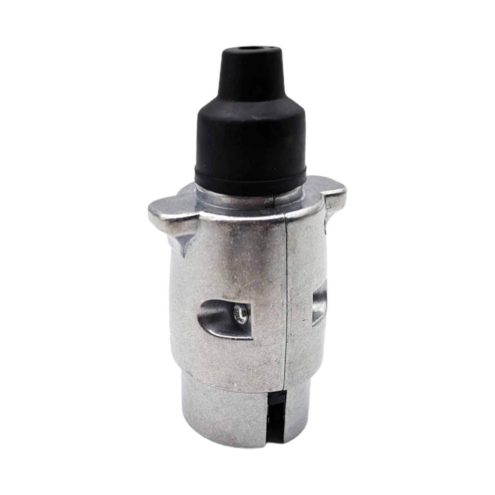 New Durable 7 Pin Aluminium Alloy Plug Trailer Truck Towing Electrics 12V Connector Professional Replacement For Truck EU Plug