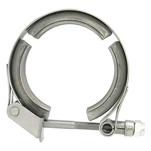 stainless steel quick release v-band clamp with male female flange kit