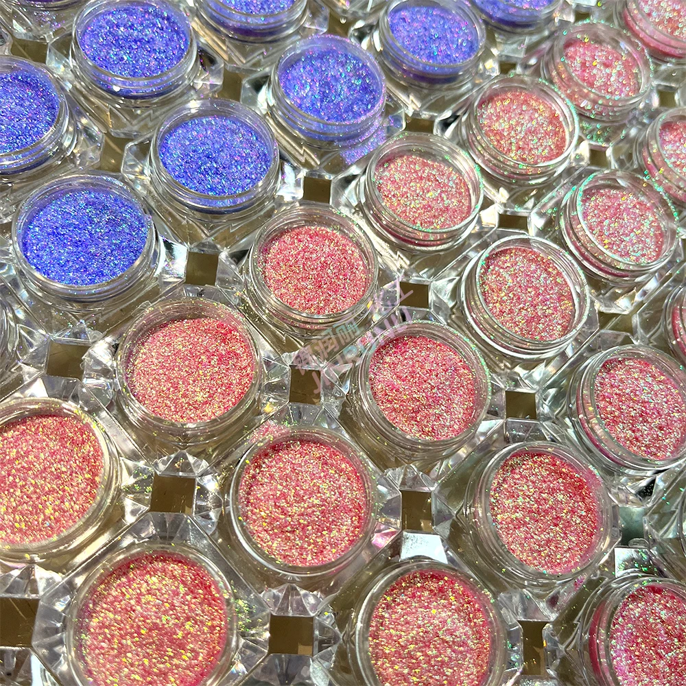 Dazzling Loose Mermaid Aurora Multichrome Chameleon Pigments Powder Free Sample Liquid 30 Color Eye Shadow Palette Wet 100 G 1g