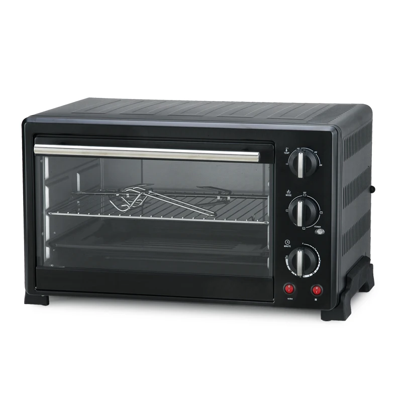Wholesale High Quality Baking Stainless Steel Big Toaster Electric Oven With Hot Plate 48l
