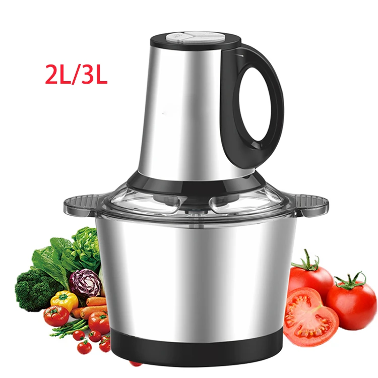 Small multifunction  2L 3L fufu blender mini pounder yam pounding food Chopper grinders machine electric meat grinder for sale
