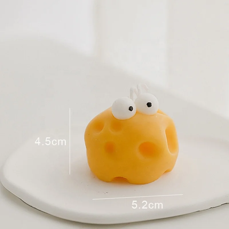 Funny Cheese Shape Candle Soy Wax Cheese Aroma Scented Candles for Birthday Gifts Wholesale Candle Gift