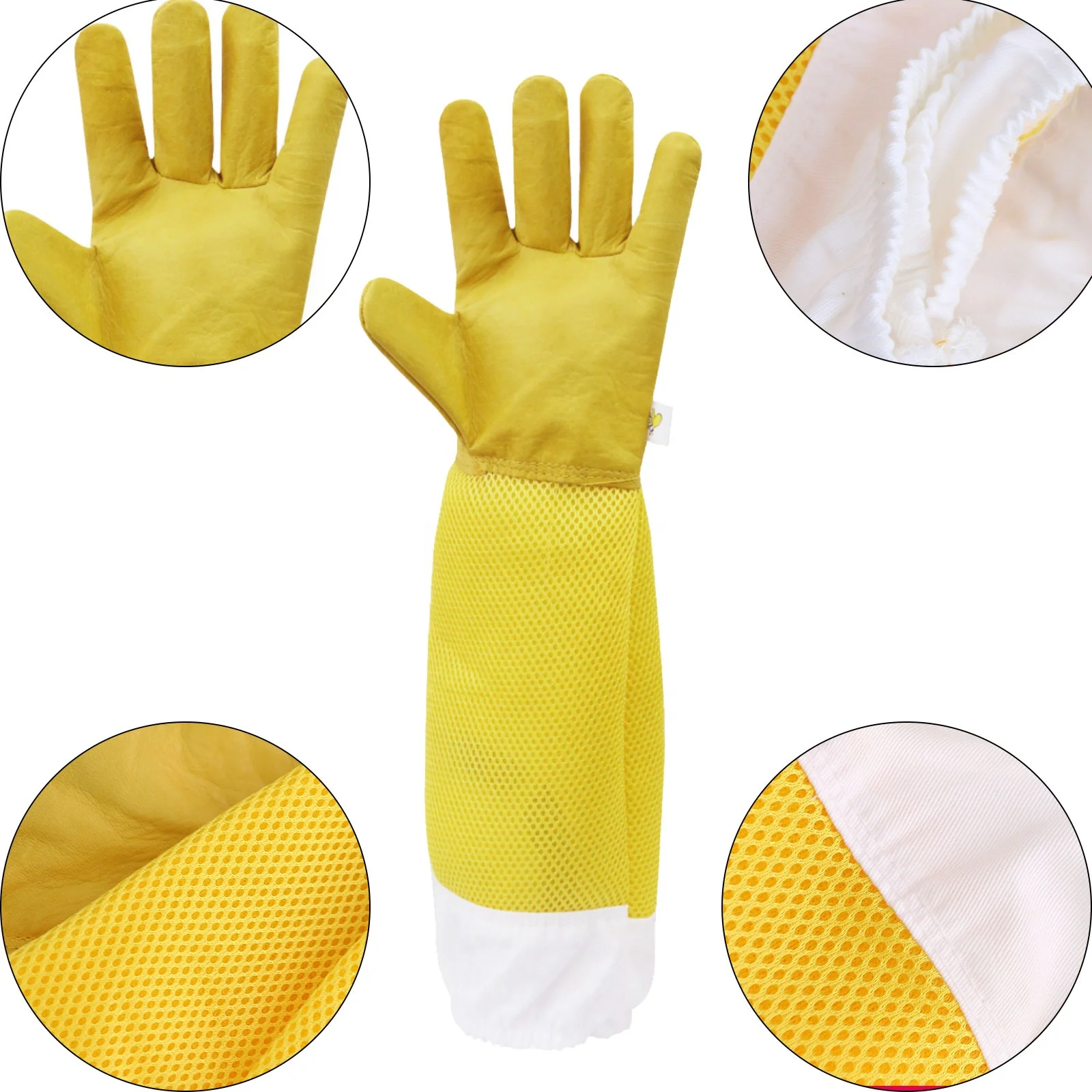 16Pcs Professional Bee Hive Tools, Beekeeping Supplies Bee Smoker Starter Kit, beehive Beekeeping Equipment