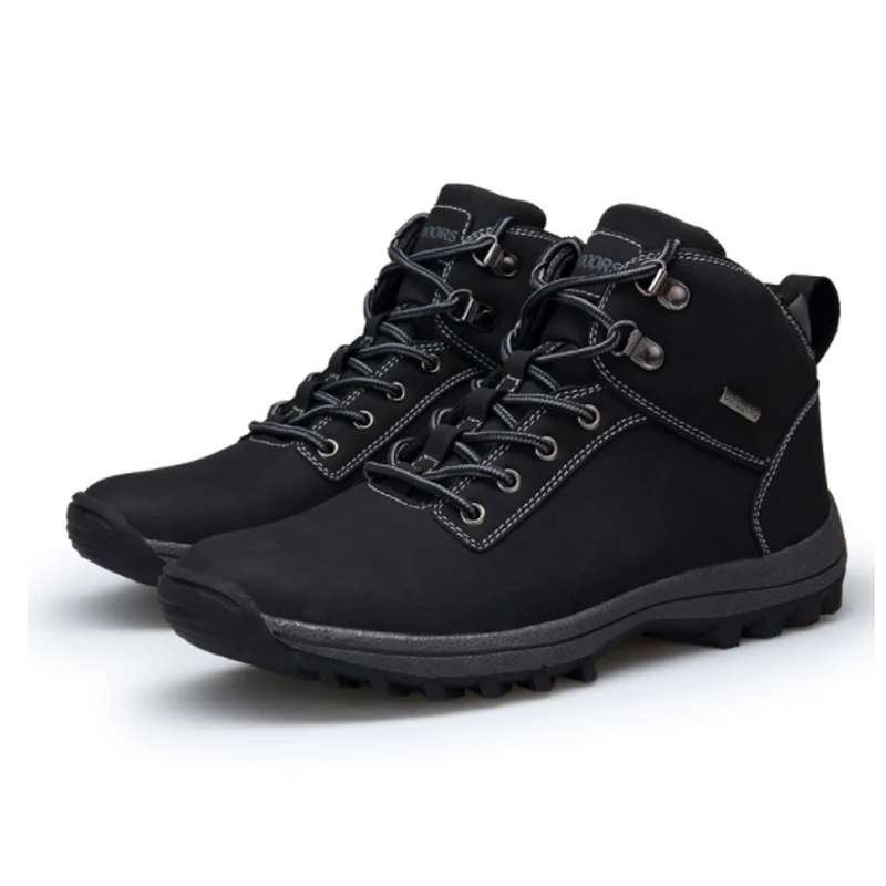 Strong and comfortable leather combat boots and hiking boots design available for custom Boots for men