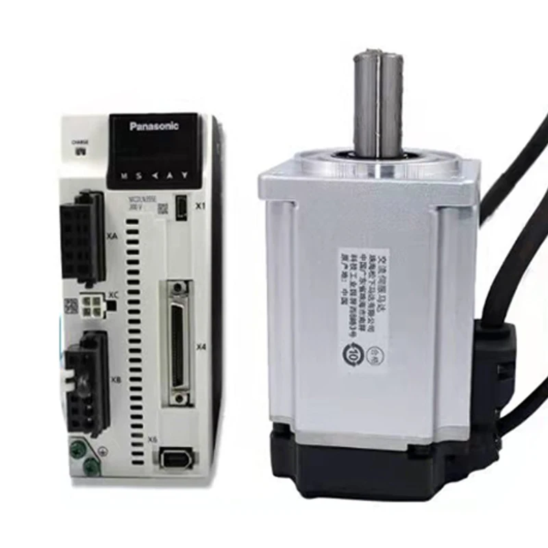 Серводвигатель переменного тока HanBuild Panasonic MHMF082L1U2M + MCDLN35SE режущий станок 3000rmp 0.75kw с ЧПУ в комплекте 750