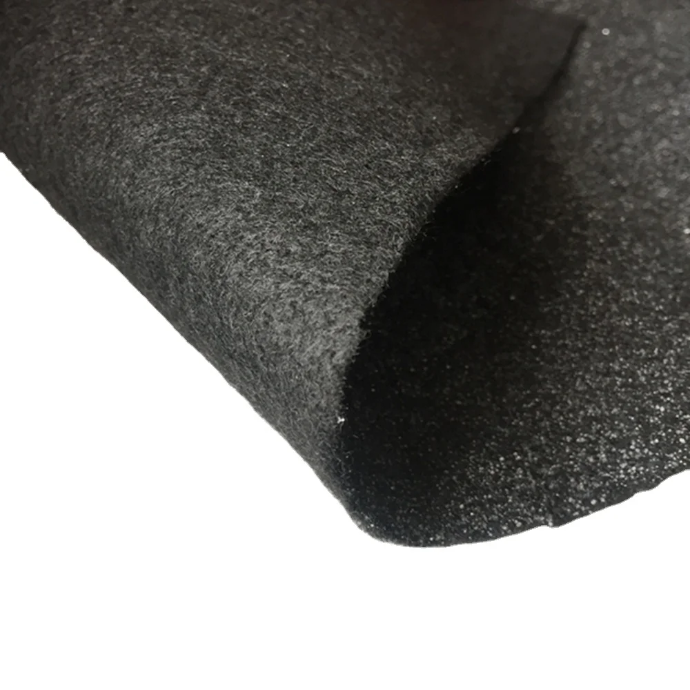 top fashion 100% acoustic anti-skidding polyester fiber acoustic panels  for Burr, 3D Mesh Fabric