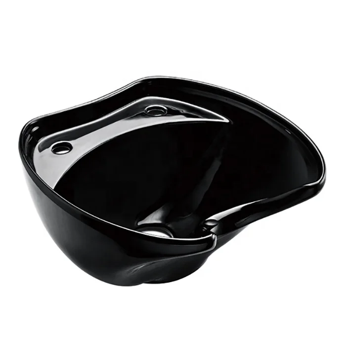 Hot Sale Hair Salon Equipment Shampoo Chairs Ceramic Basin Hairdressing Hair Washing Sink XC-B35
