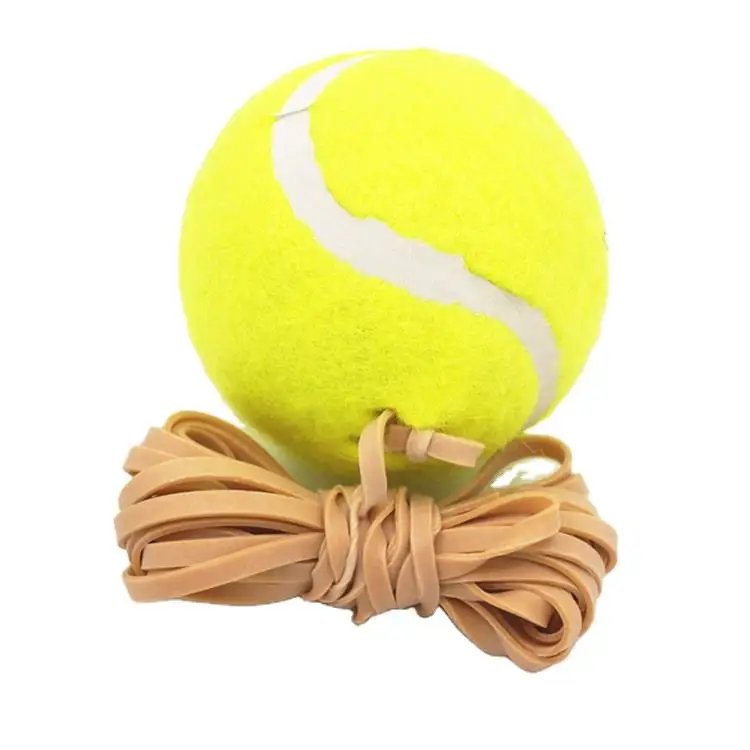 Manufacturer Wholesale Custom Logo Training 4m White Elastic Heavy String Tennis Ball