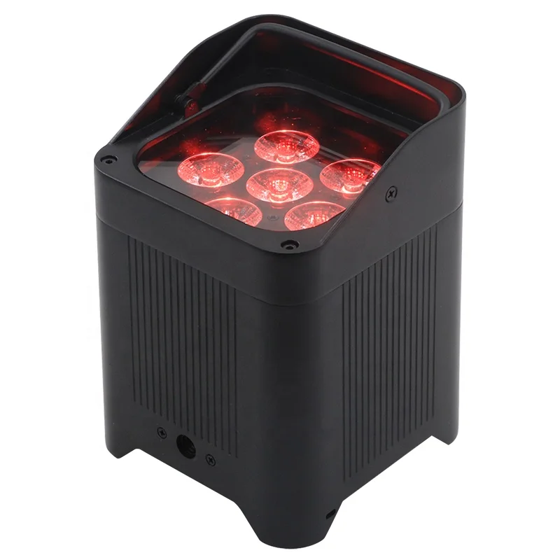 New Family Party APP control 6x18w RGBWA UV 6in1 Wireless small Battery LED Par Light