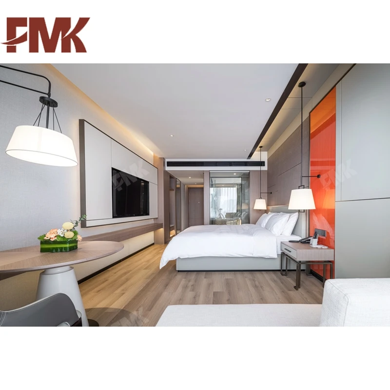 2021 Luxury  Hotel Bedroom Set 5 Star Marriott Hotel Furniture Manufacturer Supplier