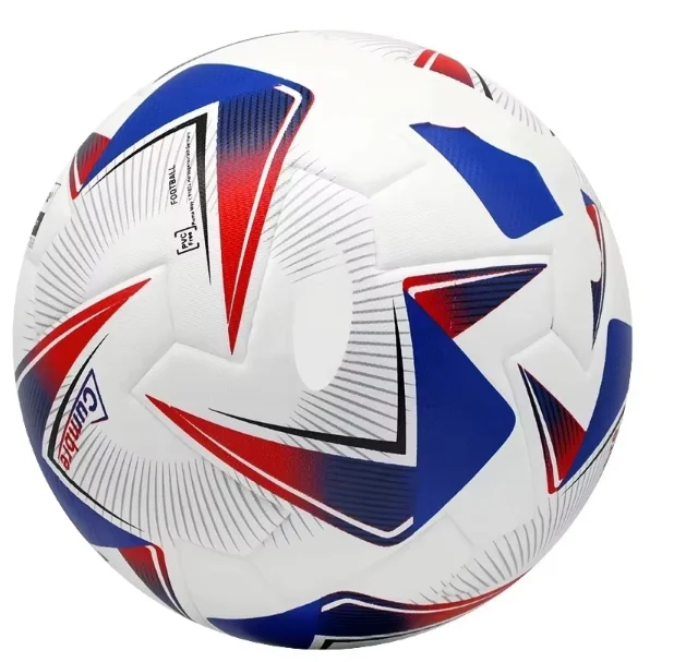 2024 NRE PL Factory Wholesale Football Available in Stock with Logo PU Hot Bonding Professional Match Training