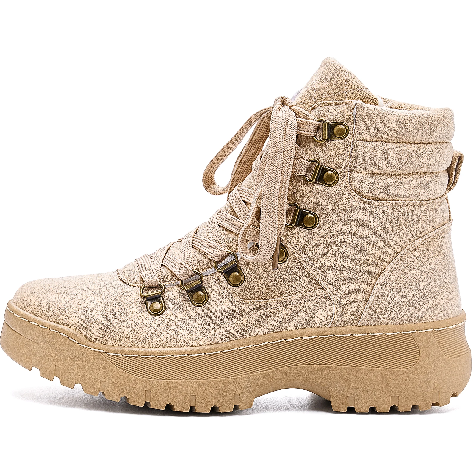 2024 Unisex PU Leather round Toe Mountain Shoes Wholesale Hot Sale Summer Winter Spring Autumn Boot for Men and Women