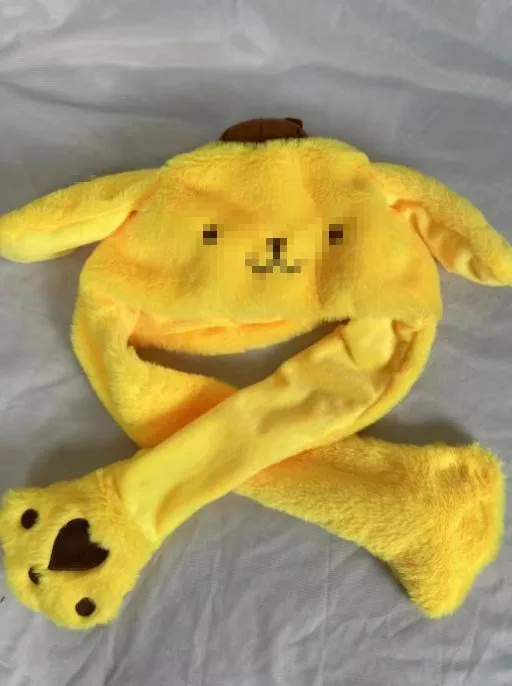 New Korea Winter Rabbit Hat Moving Ears Cute Cartoon Toy Hat Kawaii Funny Gift Bunny Plush Bunny Winter Hat For Kids Adult