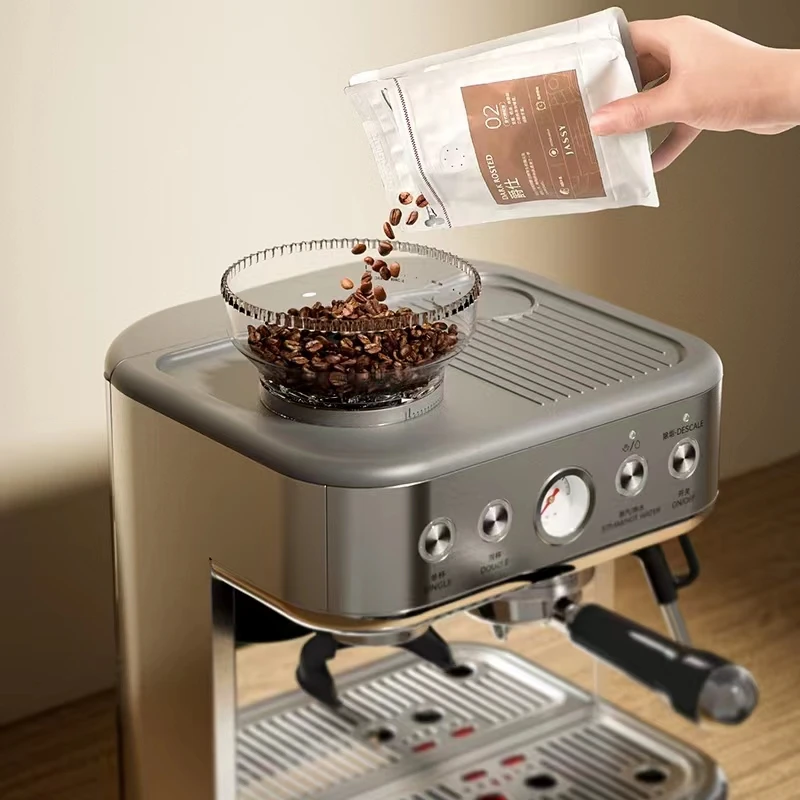 Large capacity mill bin equipped with 260g large no additional purchase of bean grinder coffee maker