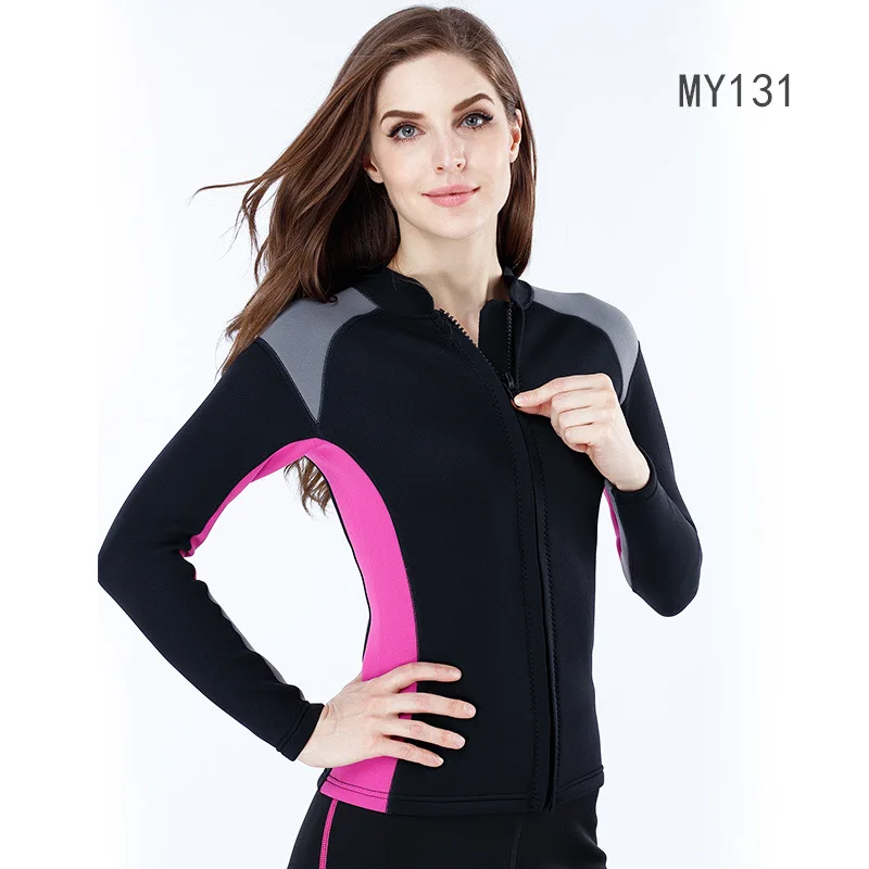 In Stock Front Chest Zip 2mm 3mm 4mm 5mm Yamamoto Neoprene Surfing Wet Women Suit Surf Diving Wetsuits