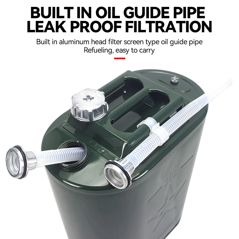 25L Gasoline Petrol Oil Kerosene Type Container Jerry Can